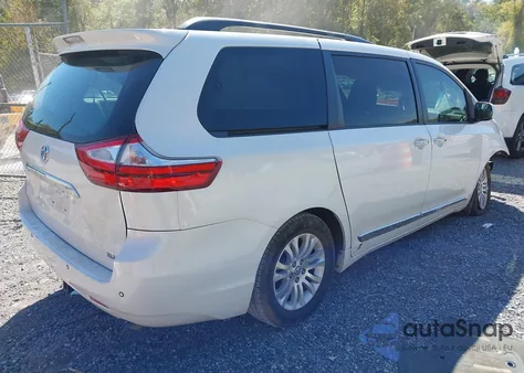 2016 Toyota Sienna Xle 8 Passenger из США, поврежденный, VIN 5TDYK3DC3GS696539